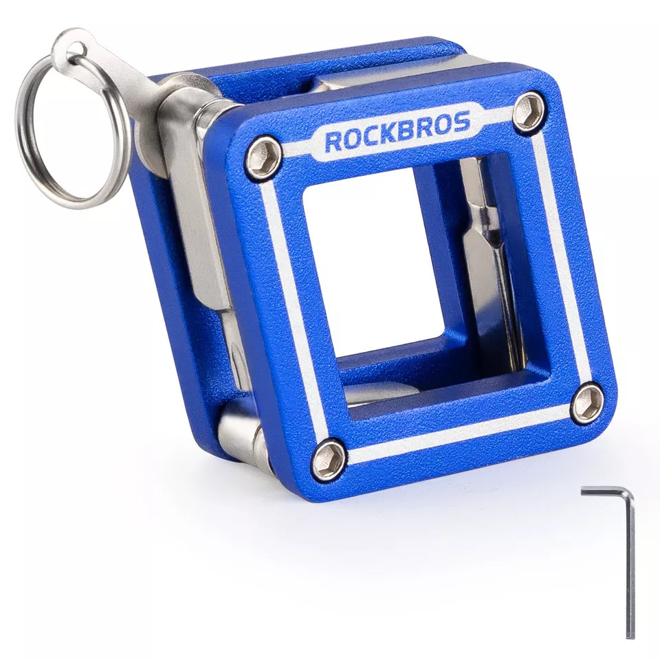 Instrument multifuncțional pentru biciclete ROCKBROS 8 în 1 reparare sculă pliabilă reparație