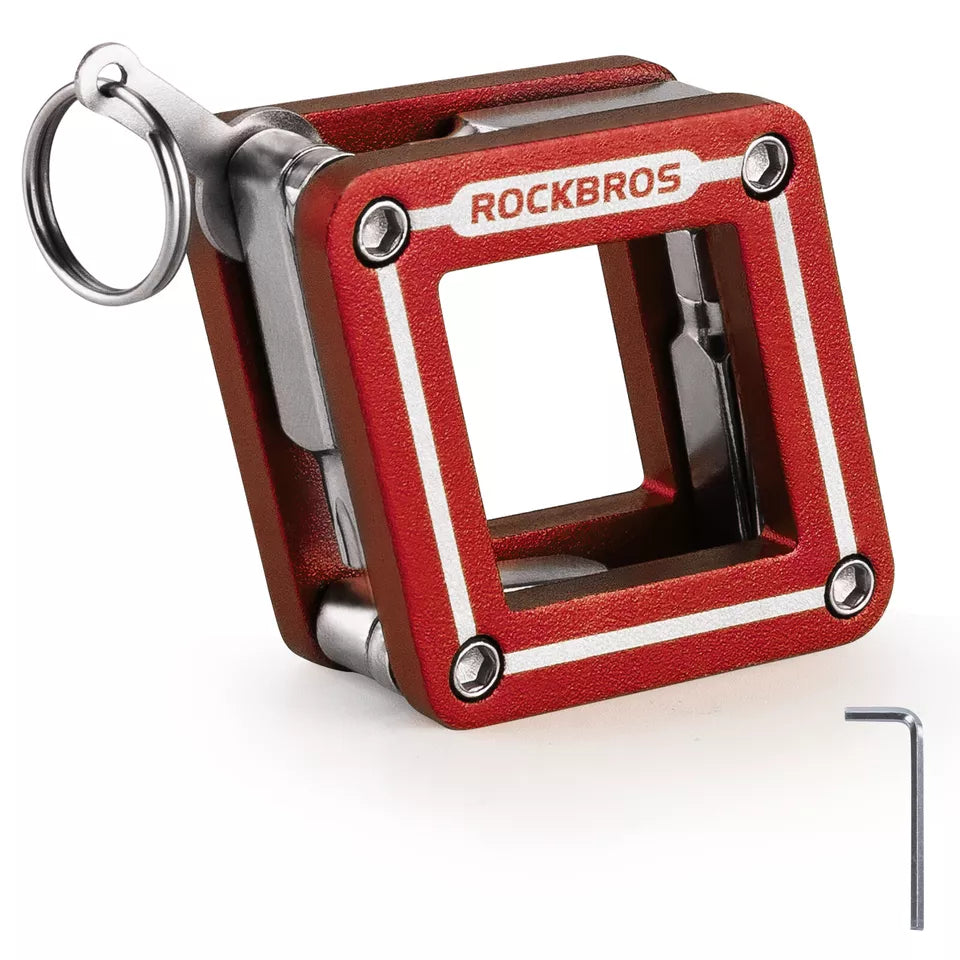 Instrument multifuncțional pentru biciclete ROCKBROS 8 în 1 reparare sculă pliabilă reparație