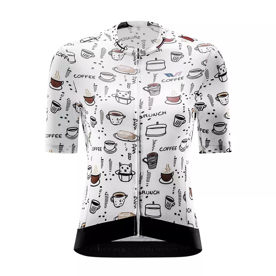 Tricou de ciclism ROCKBROS TVI, tricou de ciclism respirabil, cu mânecă scurtă, cu 3 buzunare