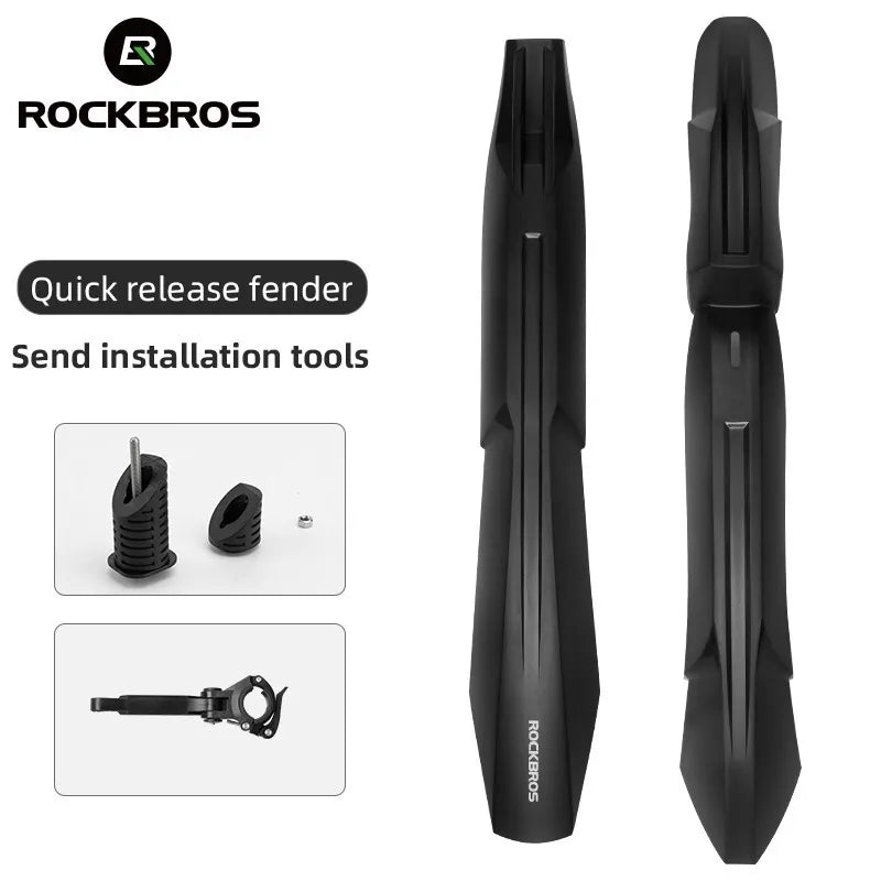 Set apărători de noroi pentru bicicletă ROCKBROS 24-29 inch apărător de noroi pentru bicicletă cu eliberare rapidă MTB