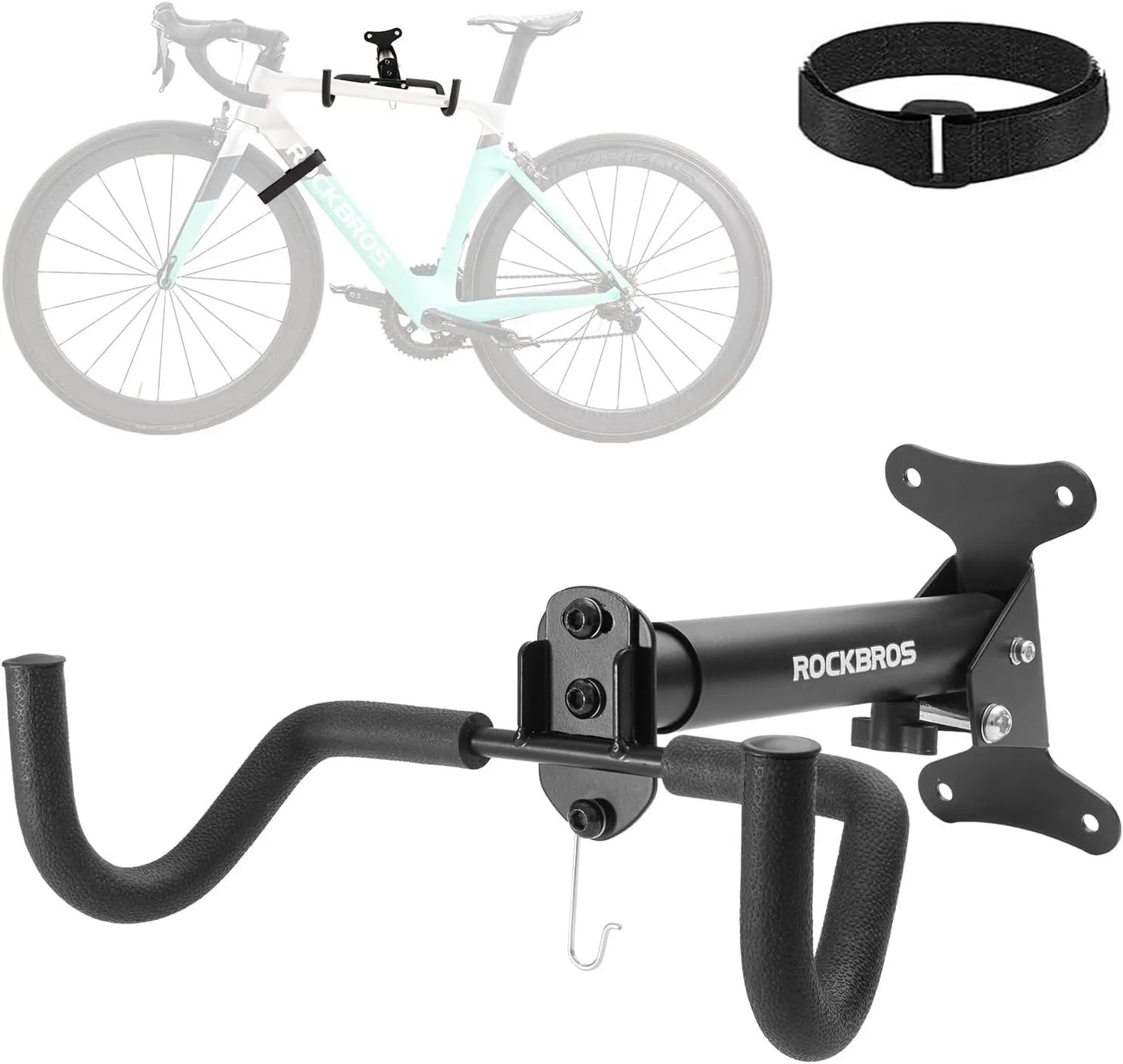 Suport de asamblare pentru biciclete ROCKBROS, montare pe perete, suport pentru bicicletă, până la 15 kg
