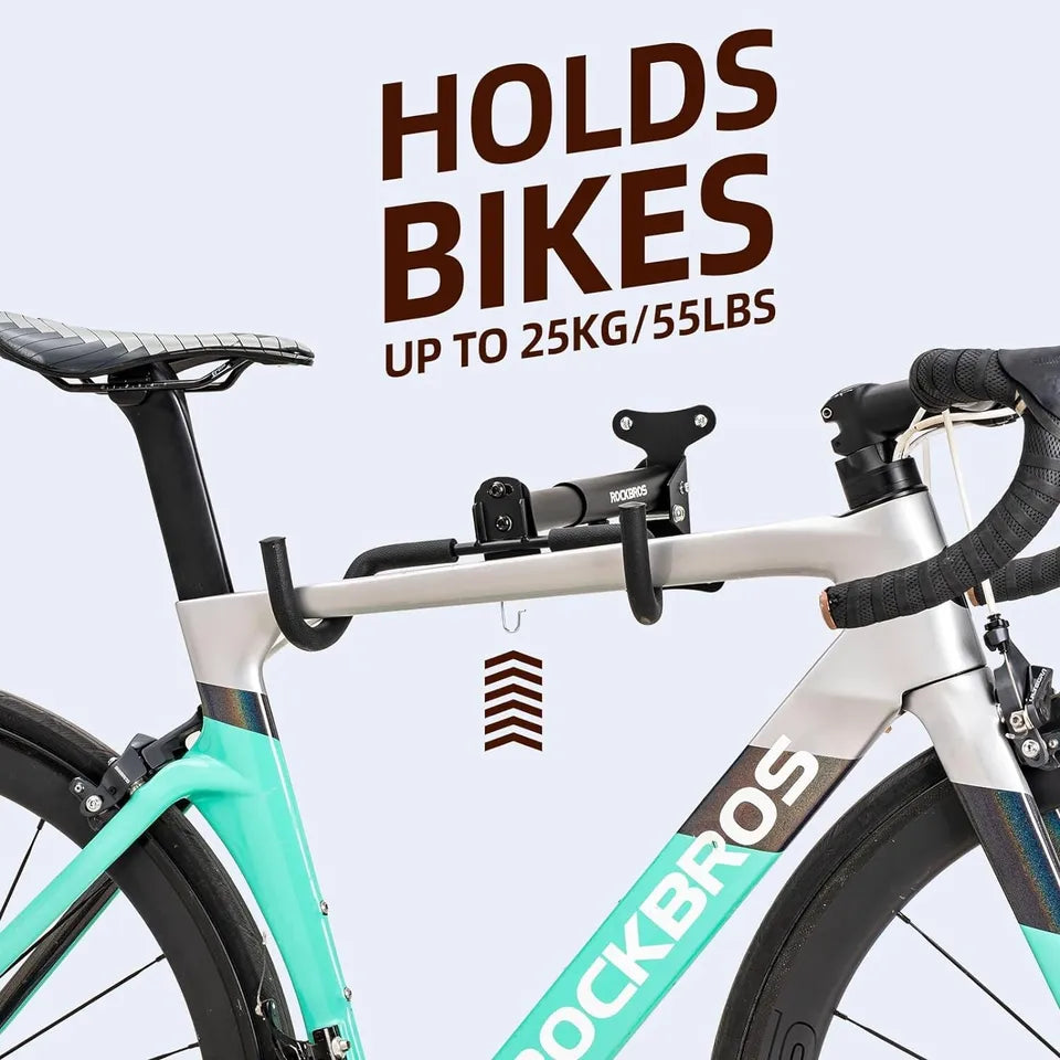 Suport de asamblare pentru biciclete ROCKBROS, montare pe perete, suport pentru bicicletă, până la 15 kg