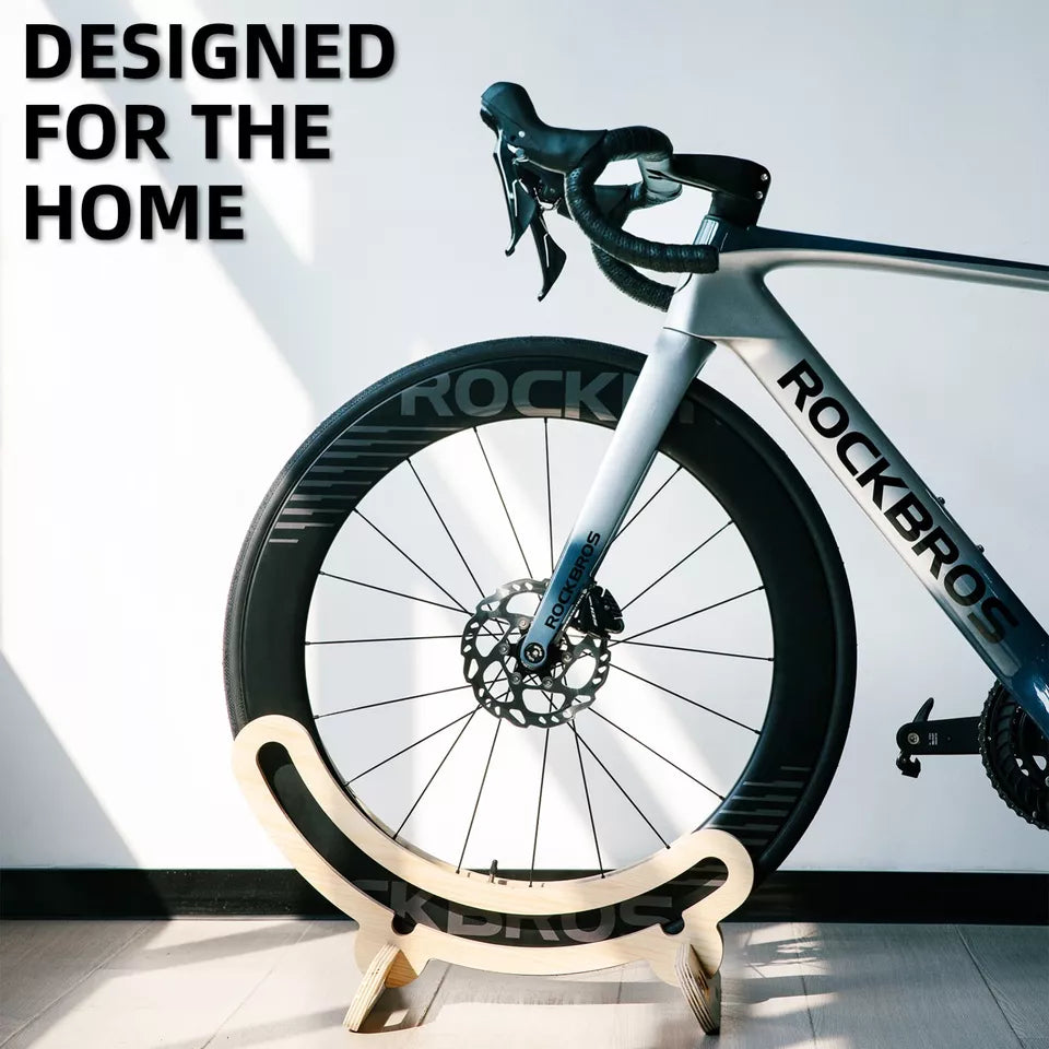 Suport de biciclete ROCKBROS Suport central din lemn 30mm pentru biciclete 23C-30C 700C