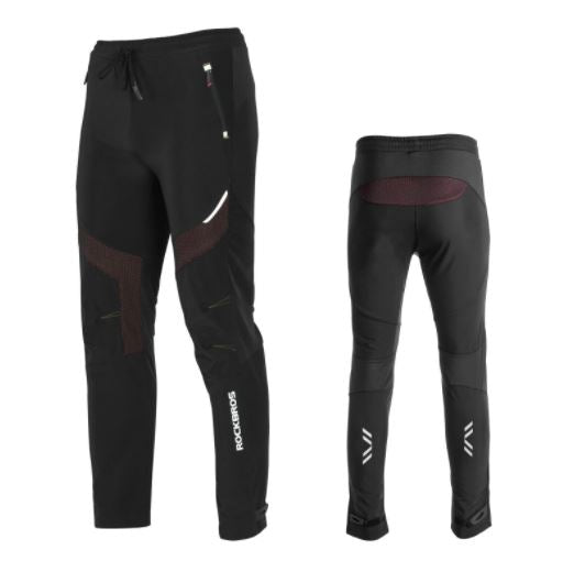 ROCKBROS Pantaloni de ciclism lungi rezistenti la vant sport Marimea europeana M-4XL