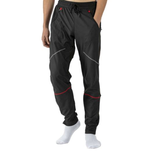 ROCKBROS pantaloni de iarnă pentru ciclism termici de munte pantaloni de ciclism rezistenți la vânt lungi M-4XL