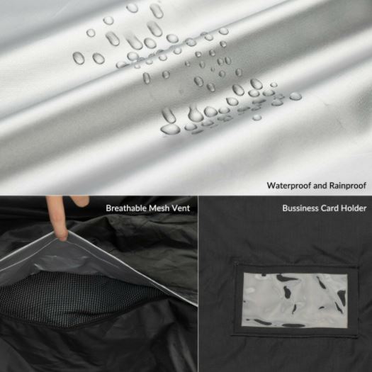 ROCKBROS Garaj pentru motociclete, Copertină pentru motociclete, Husă pentru scuter, Impermeabil