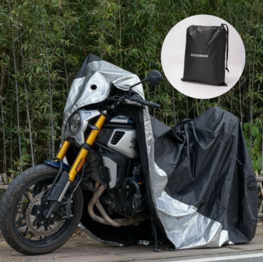 ROCKBROS Garaj pentru motociclete, Copertină pentru motociclete, Husă pentru scuter, Impermeabil