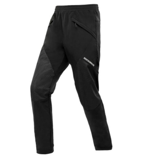 Pantaloni de iarnă ROCKBROS pantaloni de ciclism pentru bărbați termici rezistenți la vânt M-4XL