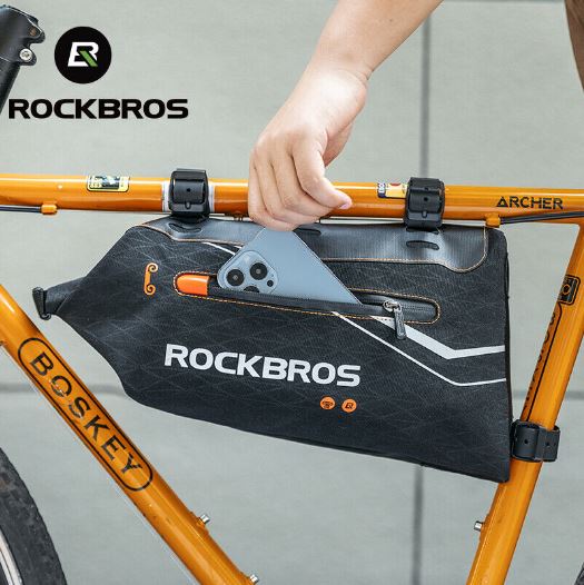 ROCKBROS geanta cadru pentru MTB bicicleta de drum e-bike 3.5L