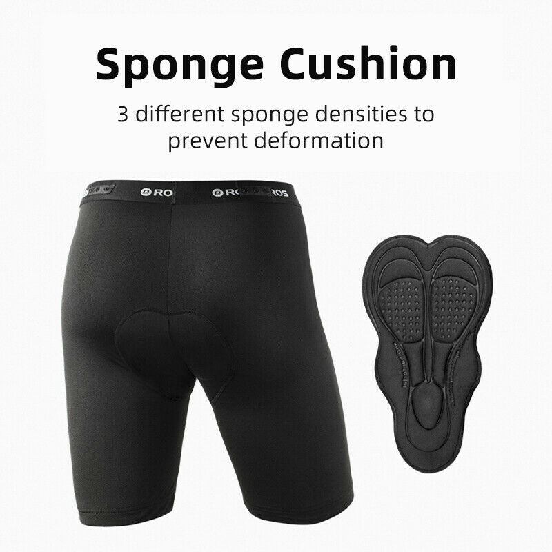 Pantaloni scurti ROCKBROS Elite cu interior și căptușeală pentru bărbați