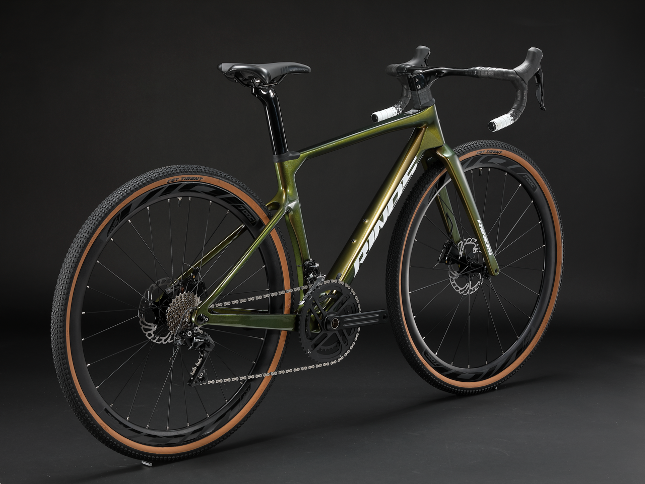 RINOS Bicicleta Gravel Carbon Sandman3.0 Shimano R7000