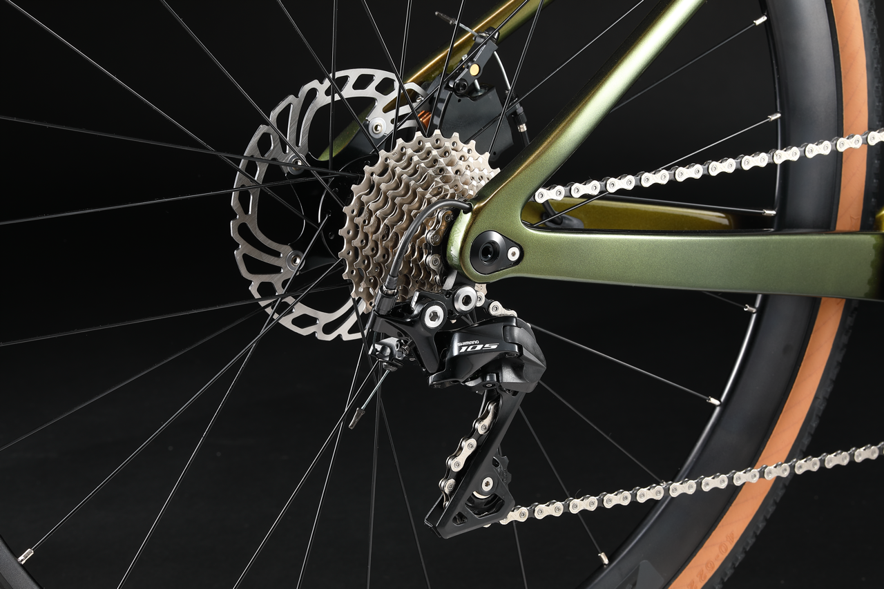 RINOS Bicicleta Gravel Carbon Sandman3.0 Shimano R7000