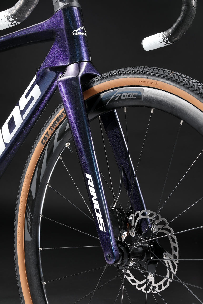 RINOS Bicicleta Gravel Carbon Sandman3.0 Shimano R7000