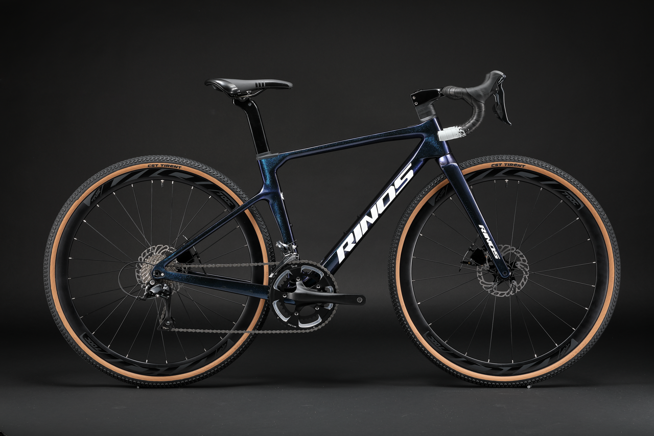 RINOS Bicicleta Gravel Carbon Sandman3.0 Shimano R7000