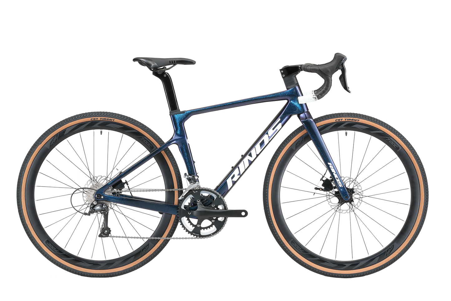RINOS Bicicleta Gravel Carbon Sandman3.0 Shimano R7000