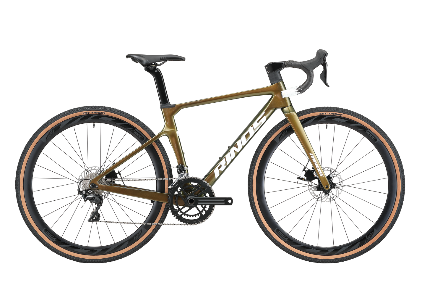 RINOS Bicicleta Gravel Carbon Sandman3.0 Shimano R7000