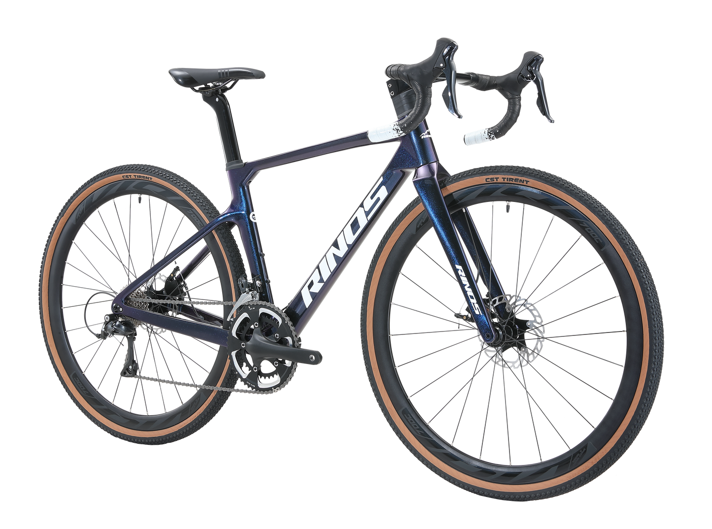 RINOS Bicicleta Gravel Carbon Sandman3.0 Shimano R7000