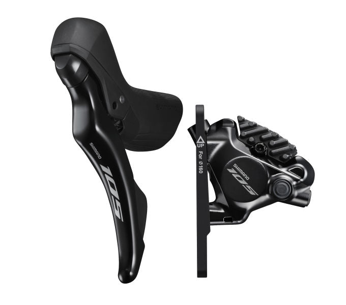 SHIMANO frână cu disc manetă de frână schimbare dreapta 105 ST-R7120/BR-R7170