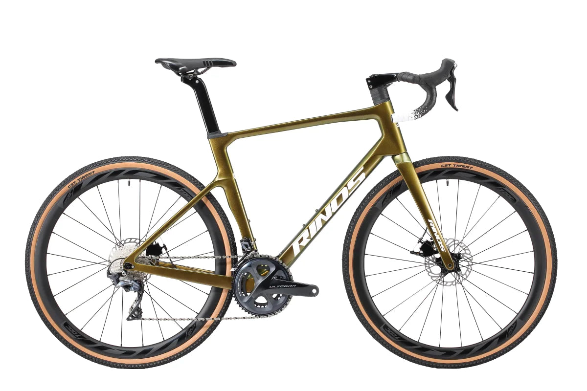 RINOS Bicicleta Gravel Carbon Sandman5.0 Shimano R8000 Ultegra