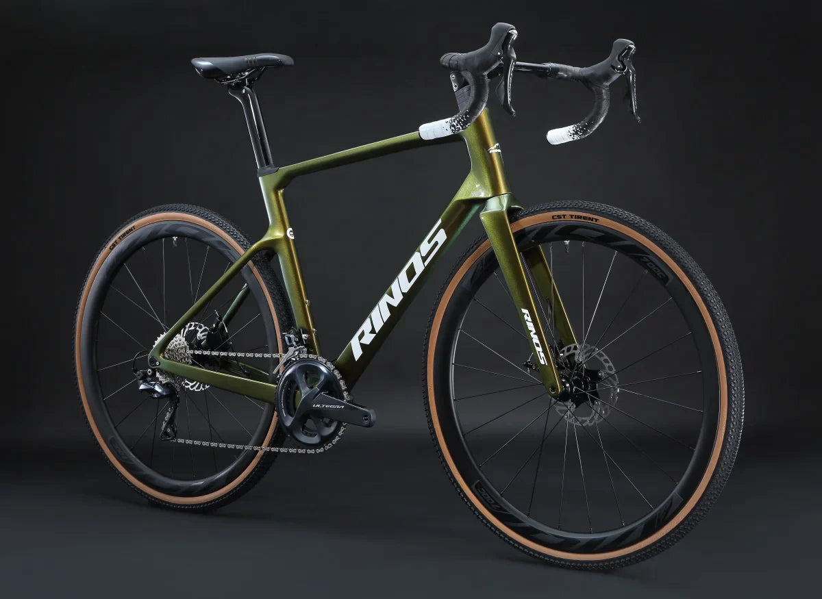 RINOS Bicicleta Gravel Carbon Sandman5.0 Shimano R8000 Ultegra