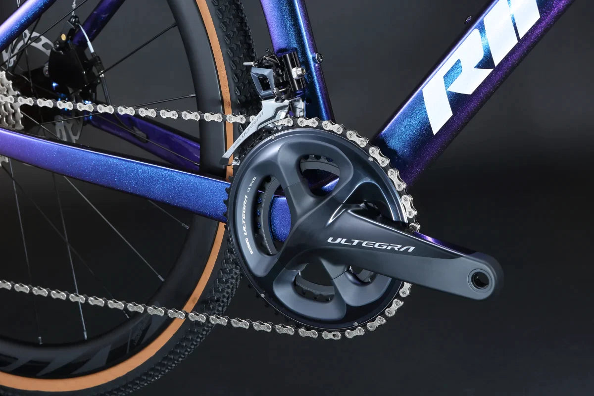 RINOS Bicicleta Gravel Carbon Sandman5.0 Shimano R8000 Ultegra