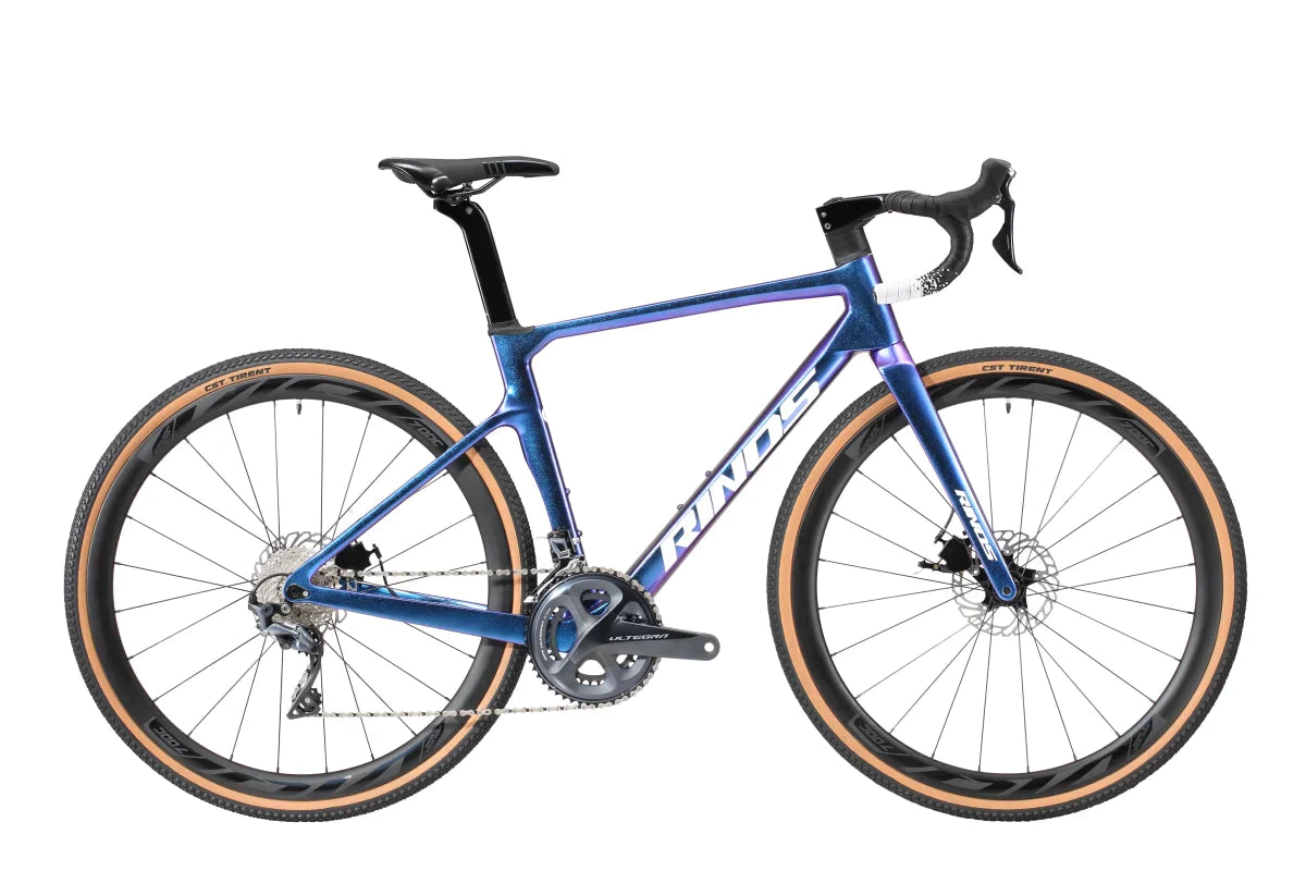 RINOS Bicicleta Gravel Carbon Sandman5.0 Shimano R8000 Ultegra