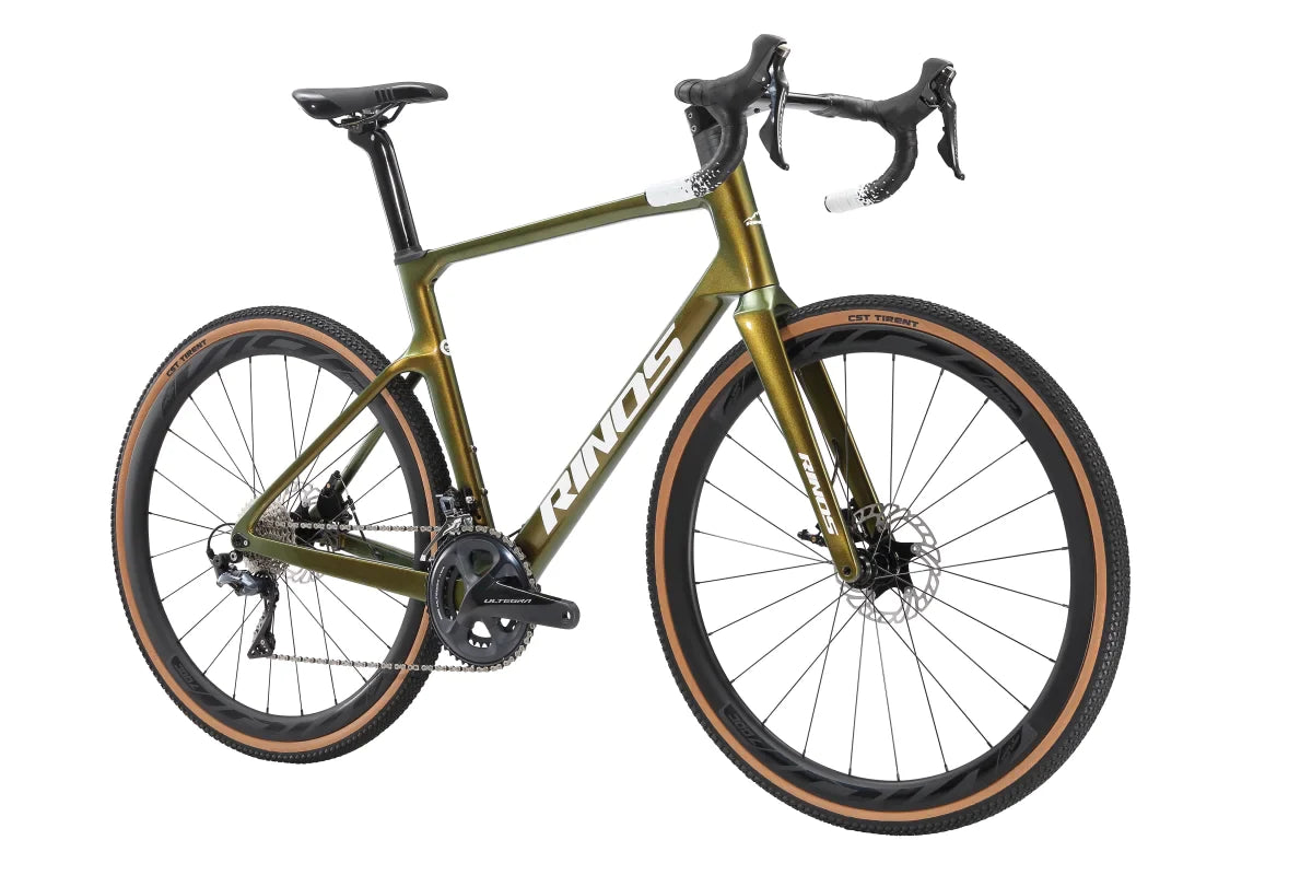 RINOS Bicicleta Gravel Carbon Sandman5.0 Shimano R8000 Ultegra