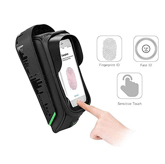 ROCKBROS 029 geantă pentru cadru de bicicletă geanta pentru biciclete husă impermeabilă pentru telefon mobil ecran tactil pentru telefoane mobile de până la 6,0 inci