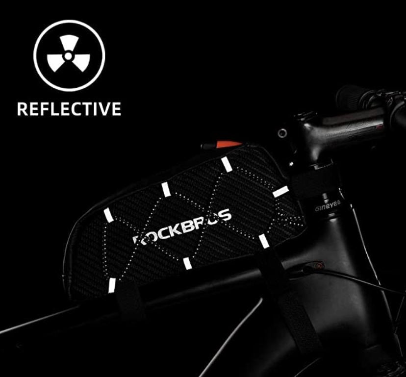 ROCKBROS 039BK geanta cadru geanta biciclete ca.1L pentru telefon mobil