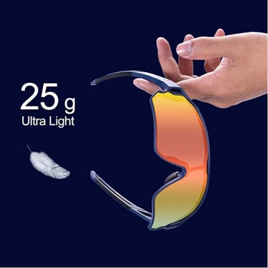 ROCKBROS 10134 Ochelari de ciclism Ochelari de soare polarizati cu protectie UV400