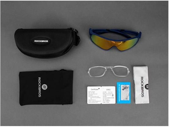 ROCKBROS 10134 Ochelari de ciclism Ochelari de soare polarizati cu protectie UV400