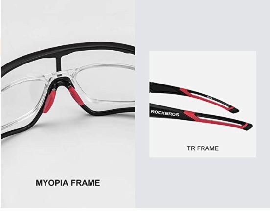 ROCKBROS 10135 Ochelari fotocromatici pentru ciclism UV400 transparenti auto-nuantari
