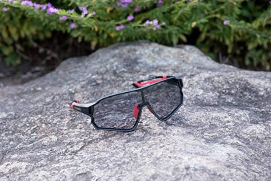 ROCKBROS 10135 Ochelari fotocromatici pentru ciclism UV400 transparenti auto-nuantari