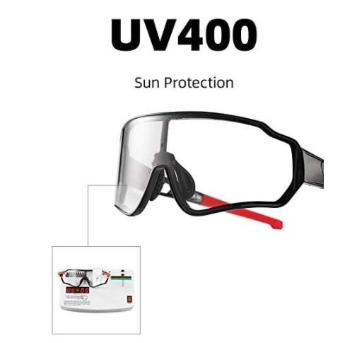 ROCKBROS 10161 Ochelari de soare fotocromatici Bike UV400 Protection