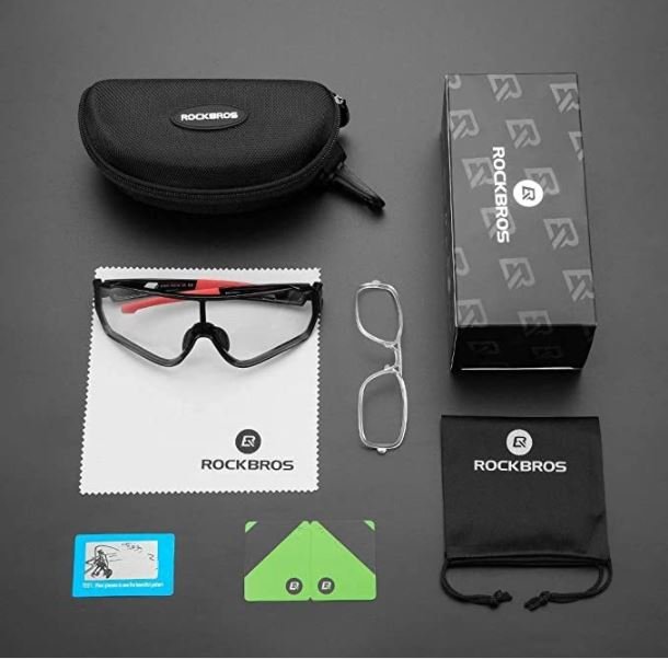 ROCKBROS 10161 Ochelari de soare fotocromatici Bike UV400 Protection