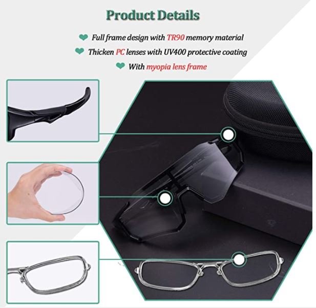 ROCKBROS 10181 Ochelari Ciclism Fotocromatic UV400 Protectie