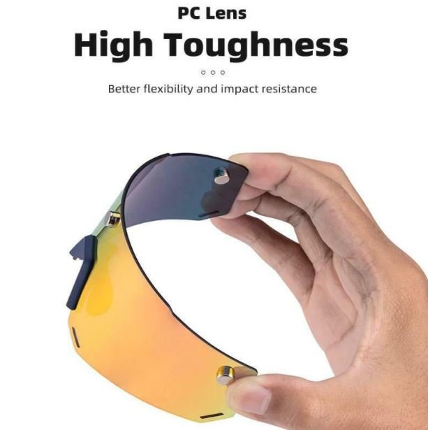 ROCKBROS Ochelari de soare polarizați 2 în 1 Ochelari de sport magnetici cu lentile interschimbabile