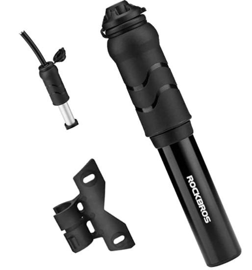 ROCKBROS 810PCS-HP Mini pompa de aer pentru bicicleta Pompa cadru 100 PSI