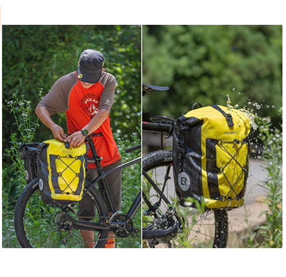 ROCKBROS AS-002-1 Genți pentru portbagaj sacoș spate 100% impermeabil 27L