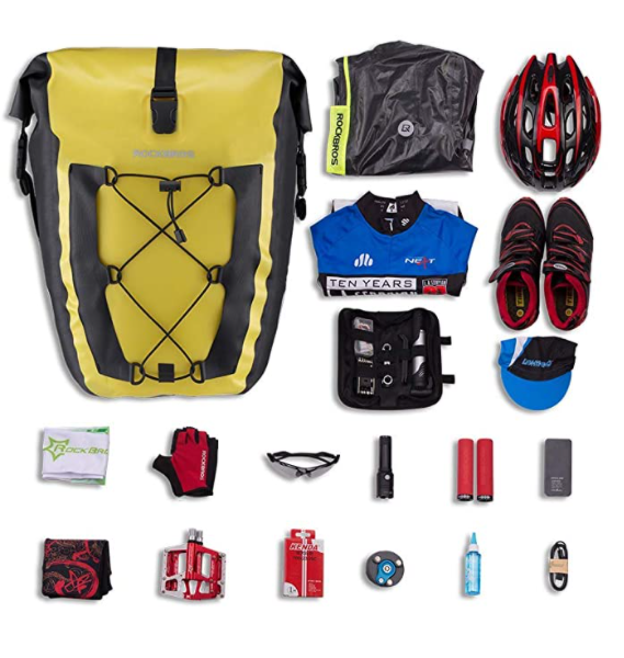 ROCKBROS AS-002-1 Genți pentru portbagaj sacoș spate 100% impermeabil 27L