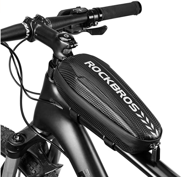 Geanta pentru cadru de bicicleta ROCKBROS B6 Impermeabil Neagra L 1.5L / M 1.1L