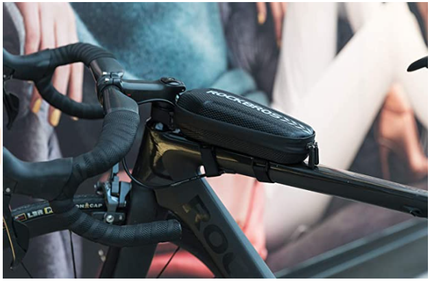 Geanta pentru cadru de bicicleta ROCKBROS B6 Impermeabil Neagra L 1.5L / M 1.1L