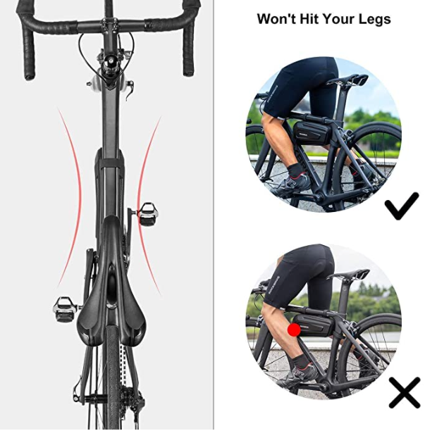ROCKBROS B66/7 geanta cadru geanta biciclete geanta triunghiulara impermeabila 1.5L/2.5L