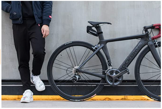 Geantă de șa ROCKBROS C28 Geantă de scaun pentru bicicletă cu curele de prindere/cu suport