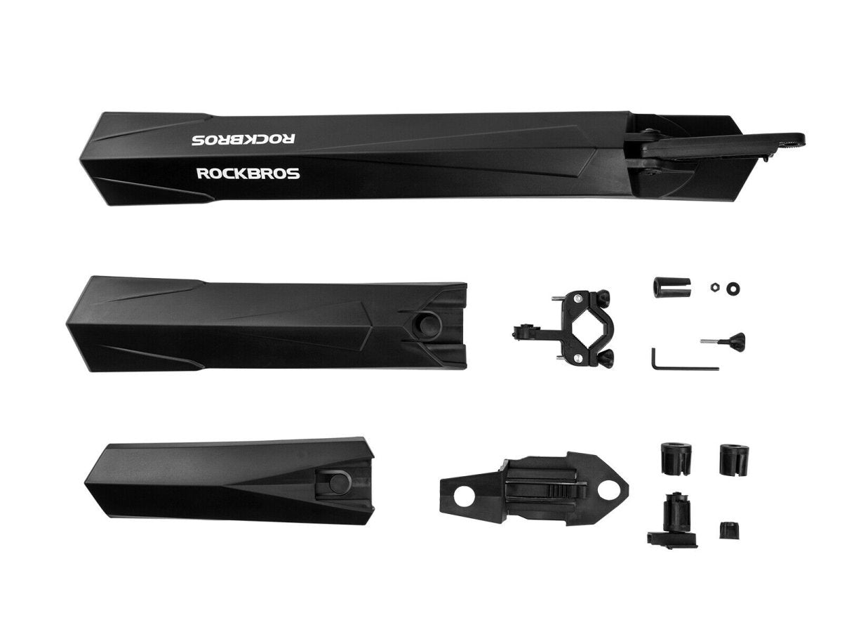 Set aparatoare de noroi pentru bicicleta ROCKBROS fata si spate 26 inch 4 culori