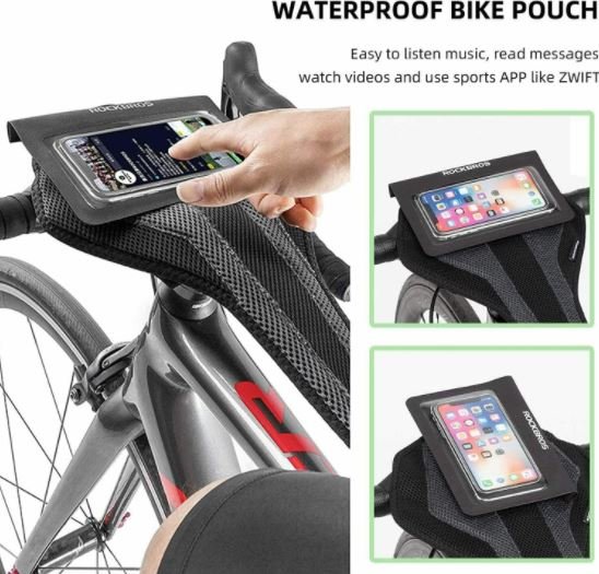 ROCKBROS bicicletă de captare a transpirației pentru antrenori cu role anti-transpirație respirabil gri