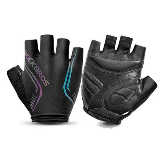 ROCKBROS manusi ciclism manusi jumatate degete PU+SBR femei/barbati