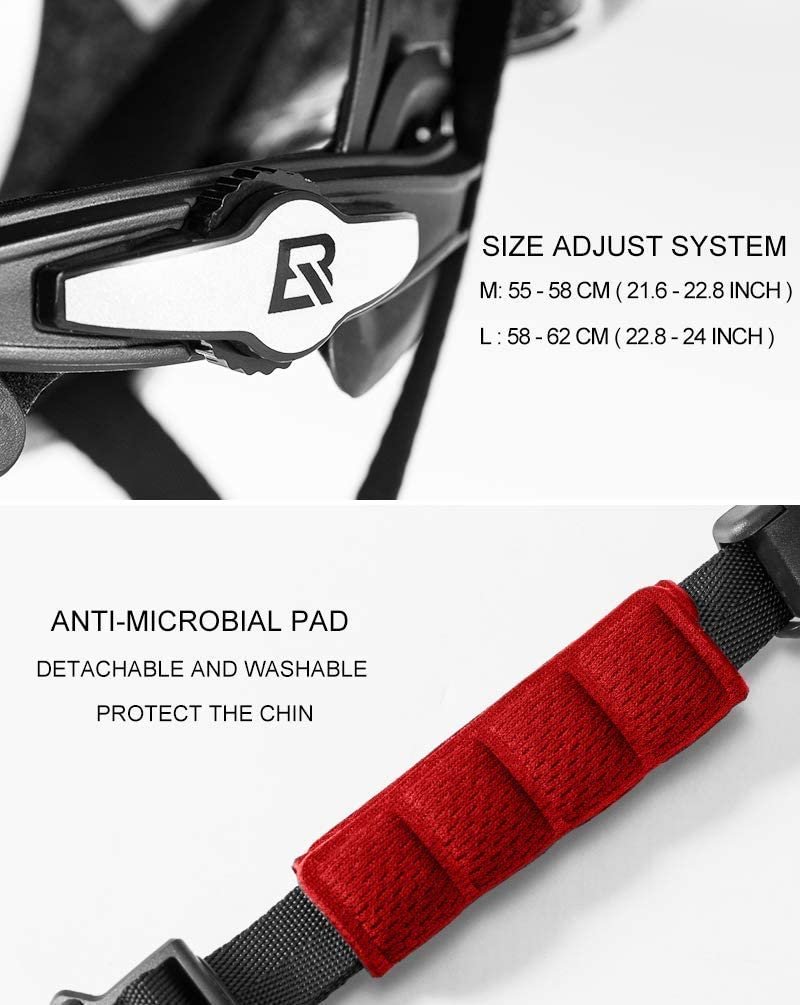 Casca de biciclete ROCKBROS Casca MTB de protectie barbati/femei 55-61cm