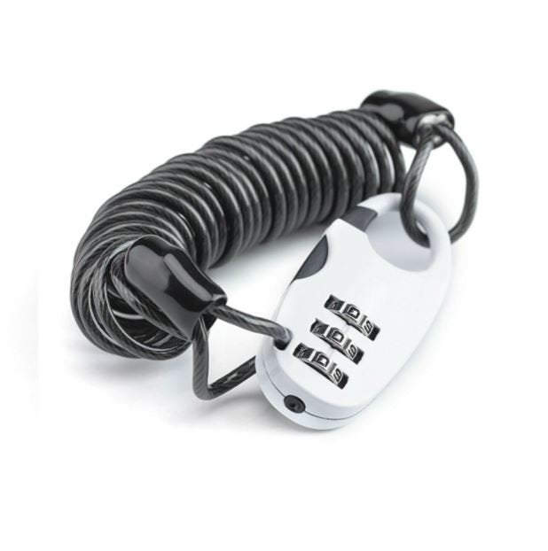 Încuietori pentru căști ROCKBROS mini bicicletă blocare pentru motociclete blocare prin cablu blocare cu combinație