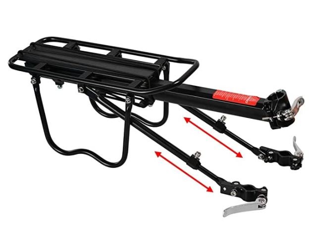 ROCKBROS HJ1009 portbagaj pentru biciclete cu eliberare rapidă max. 50 kg 24-29 inci